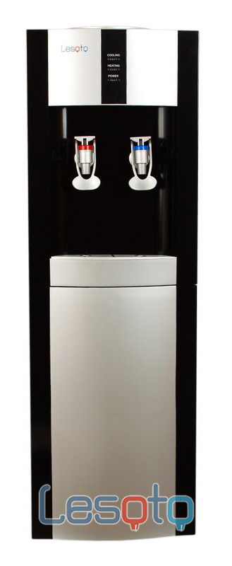Кулер для воды Lesoto 16 LD/E Black-Silver