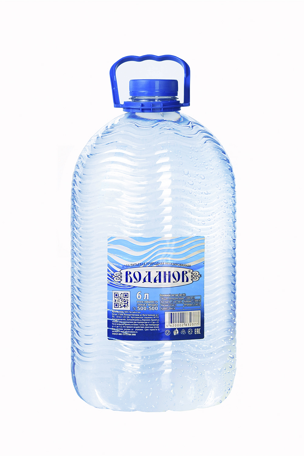 Вода "Воданов" 6л